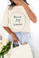 BOOK LOVER Tshirt in Ivory