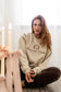 ROMANTASY READERS Crewneck Sweatshirt in Sand