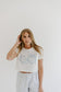 Fictional Man Locket Tee Cropped